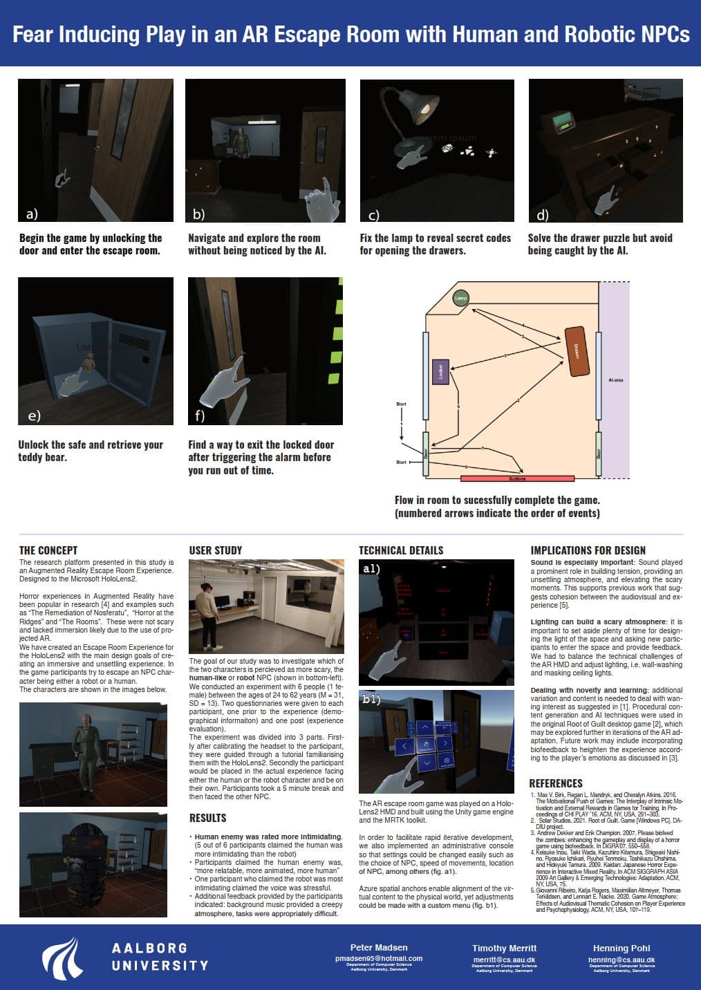 Poster – AR Escape Room
